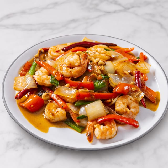 P04 Kung Pao Shrimp.